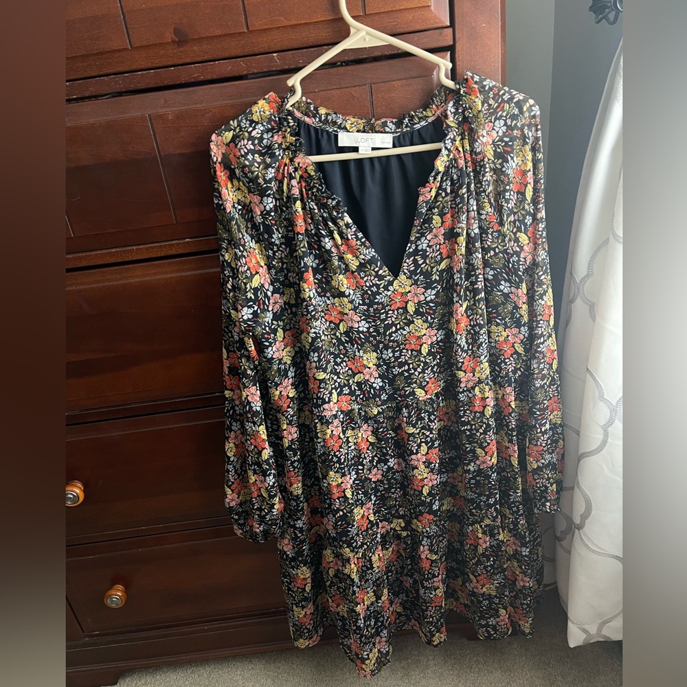 Loft, Large Petite, Dress, Worn once!